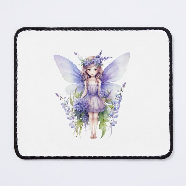 Item preview, Lupine Flower Fairy | Elegant Botanical Floral Art designed and sold by Mandayartstudio.