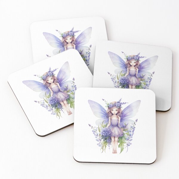 Item preview, Lupine Flower Fairy | Elegant Botanical Floral Art designed and sold by Mandayartstudio.