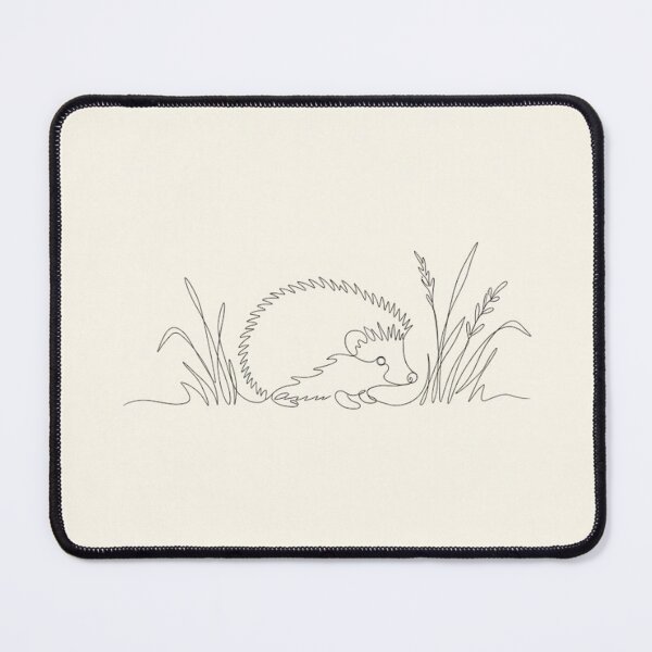 Item preview, Hedgehog in Grass | Minimalist Continuous Line Art Print designed and sold by Zaramodo.