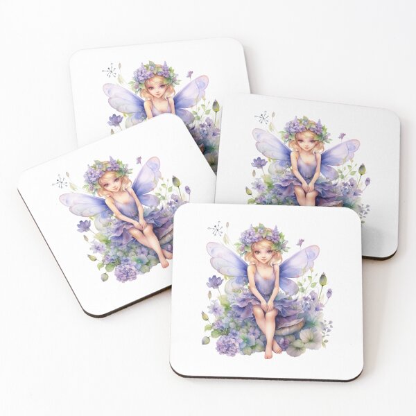 Item preview, Lupine Flower Fairy | Elegant Botanical Floral Art designed and sold by Mandayartstudio.