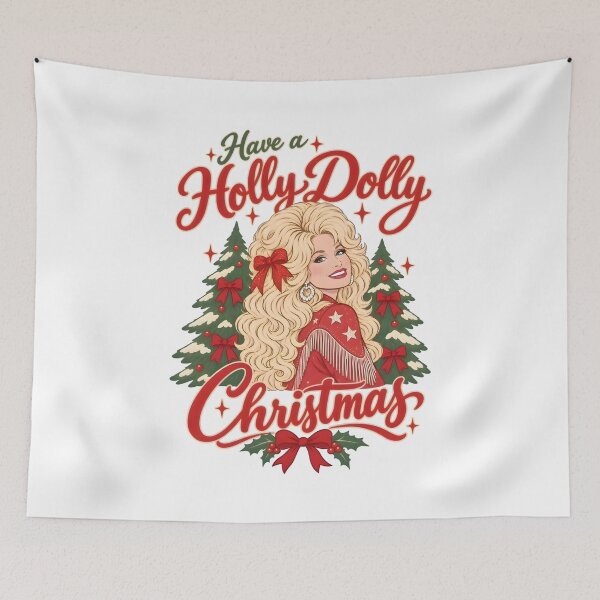 Item preview, Have Yourself A Holy Dolly Christmas RIP Dolly Parton designed and sold by westegtflogan.