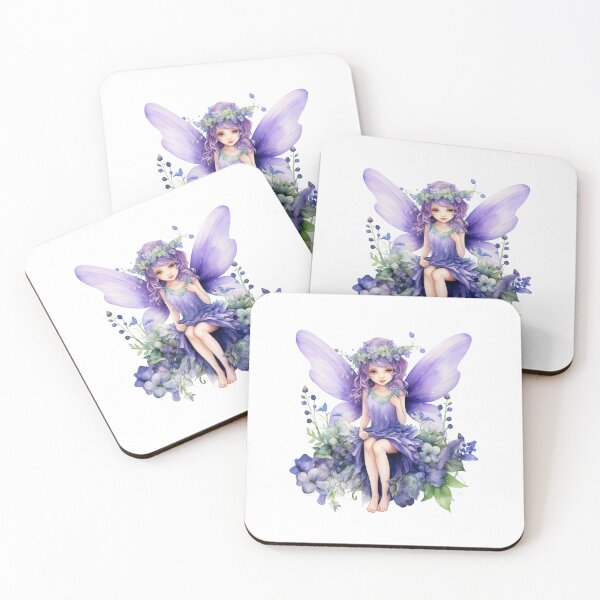 Item preview, Lupine Flower Fairy | Elegant Botanical Floral Art designed and sold by Mandayartstudio.