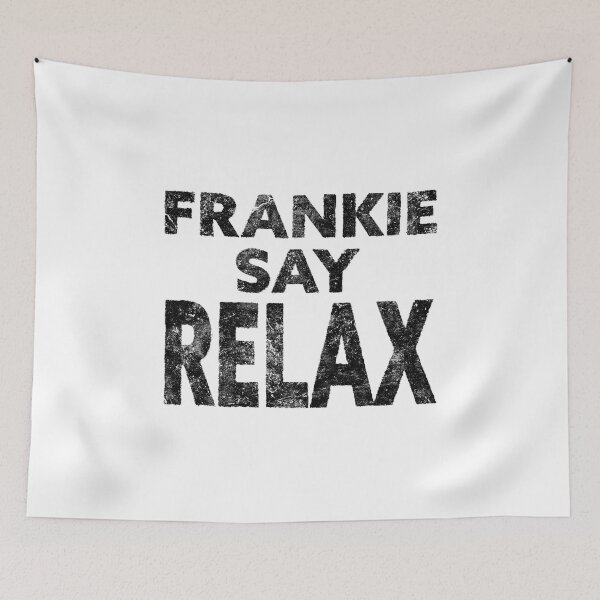 Item preview, Frankie Say Relax Vintage 80s Pop Culture Art designed and sold by johanning.