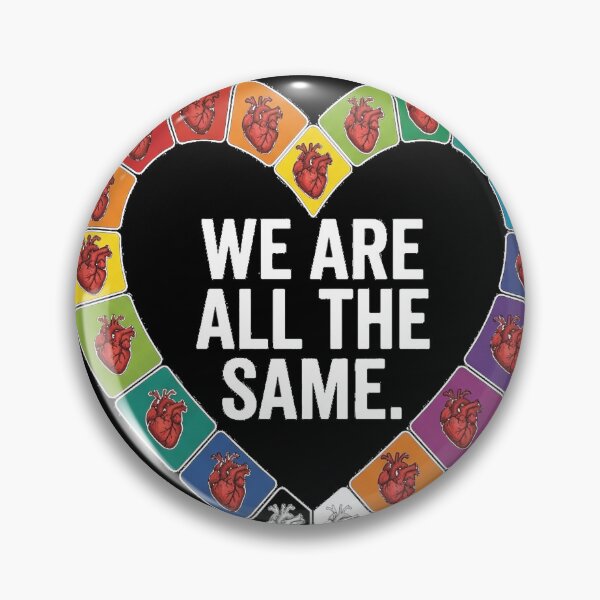 Item preview, Anti Discrimination Anatomical Heart Design - Equality We Are All The Same  designed and sold by AgdBol.