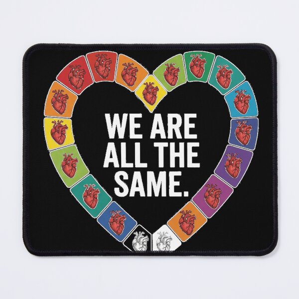 Item preview, Anti Discrimination Anatomical Heart Design - Equality We Are All The Same  designed and sold by AgdBol.