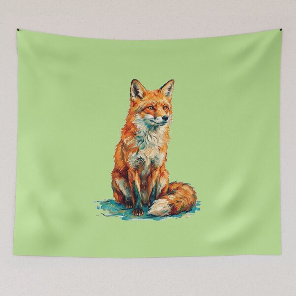 Item preview, red fox designed and sold by Christoph Kaindlbauer.