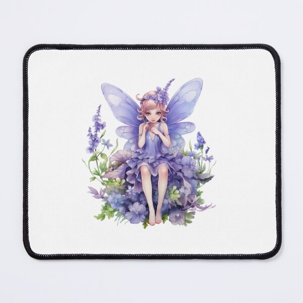 Item preview, Lupine Flower Fairy | Elegant Botanical Floral Art designed and sold by Mandayartstudio.