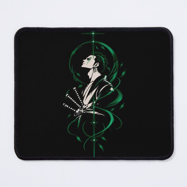 Item preview, Roronoa Zoro Three Sword Style Green Anime Art designed and sold by QubekShop.