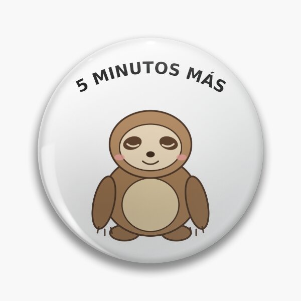 Item preview, Sleepy Sloth "5 Minutes More" – Funny Monday designed and sold by octavaretro.