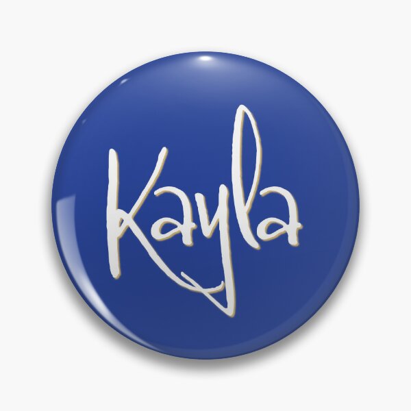 Item preview, KAYLA personalized type design designed and sold by CharlottePlaceArt.