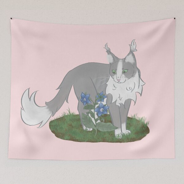 Item preview, Silver Feline Companion designed and sold by Handdrawwz.