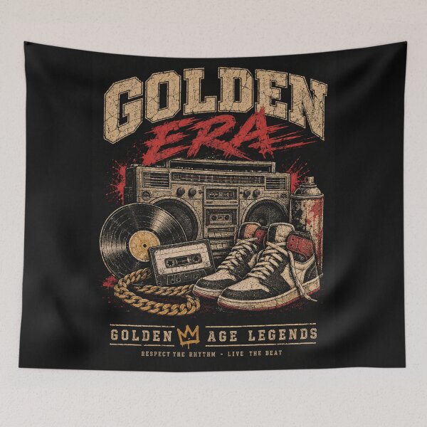 Item preview, Golden Era Hip Hop Old School Hipster Rapper Style designed and sold by Yellowriversss.