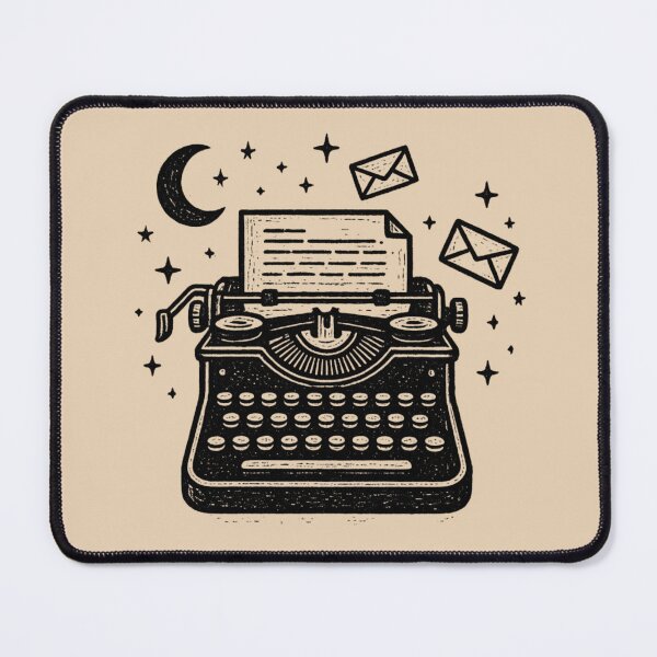Item preview, Poetcore Vintage Typewriter Under the Moon designed and sold by Ivy-Triggs.