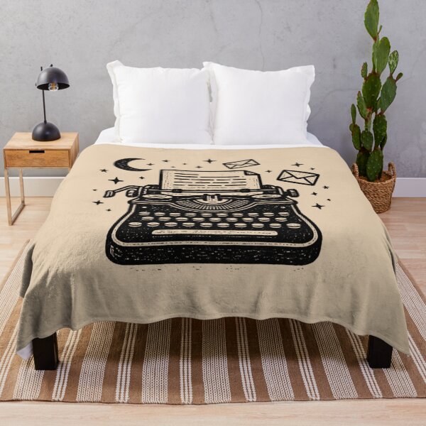 Item preview, Poetcore Vintage Typewriter Under the Moon designed and sold by Ivy-Triggs.
