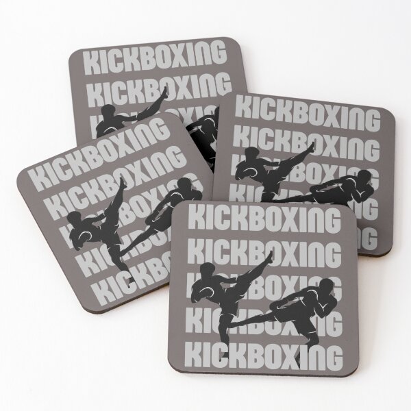 Item preview, Kickboxing Fighters Silhouette designed and sold by PodunkClothing.