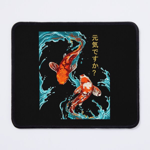 Item preview, Genki Desu Ka Koi Fish designed and sold by trangtuyet.