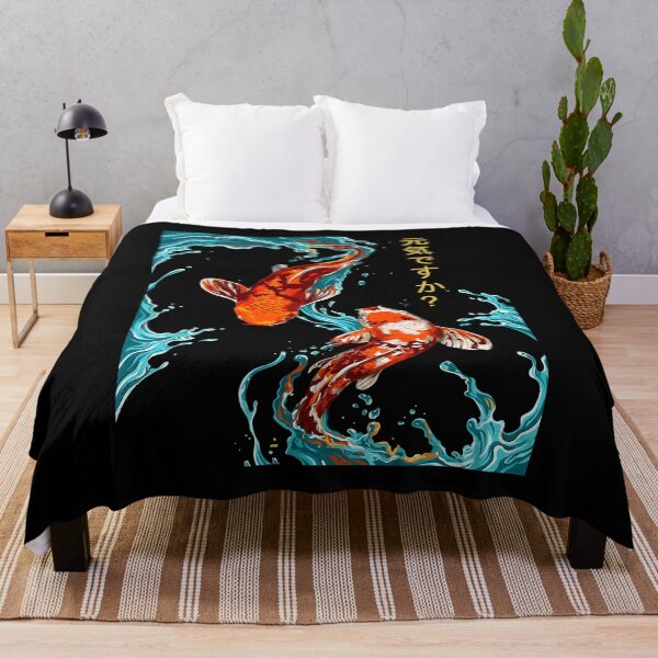 Item preview, Genki Desu Ka Koi Fish designed and sold by trangtuyet.