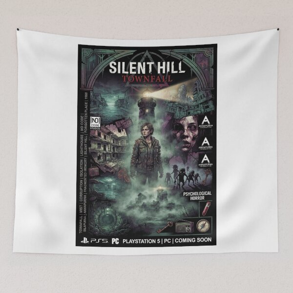 Item preview, Silent Hill Townfall designed and sold by DorriSTanoma.
