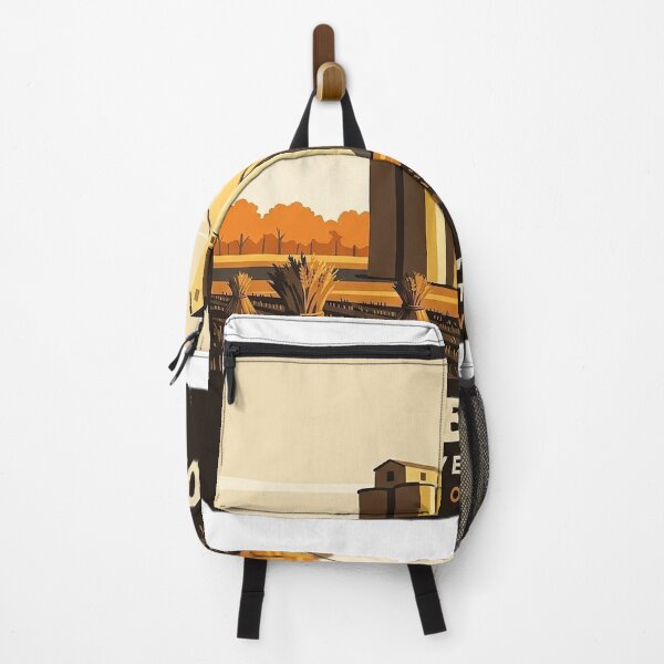 Item preview, Grain Elevator Harvest Sticker - Iowa Autumn Farm Badge designed and sold by DetourDgn.