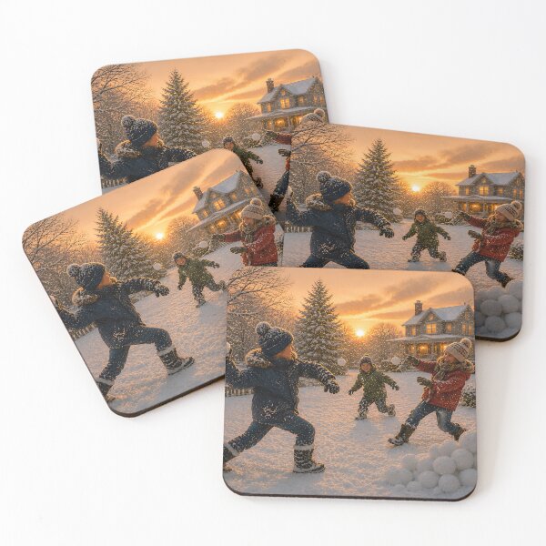 Item preview, Snowball Fight designed and sold by PuzzlingRooster.