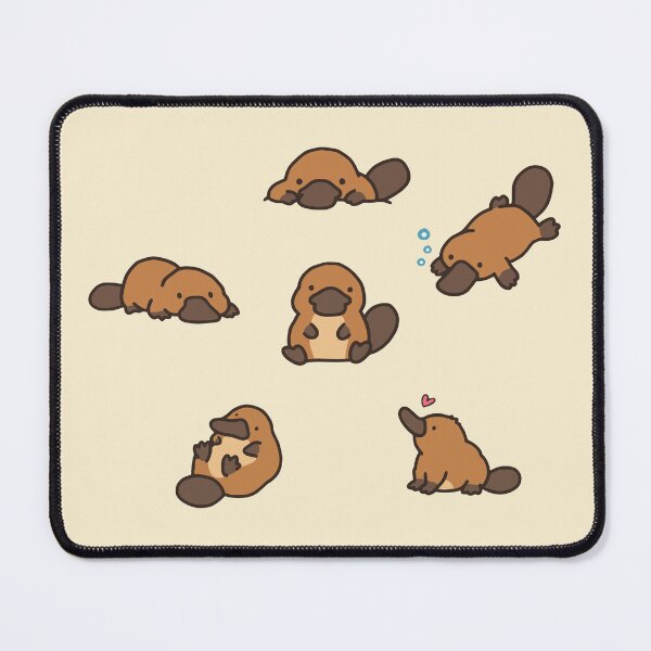 Item preview, Cute Platypus Doodles designed and sold by Doodlywood.