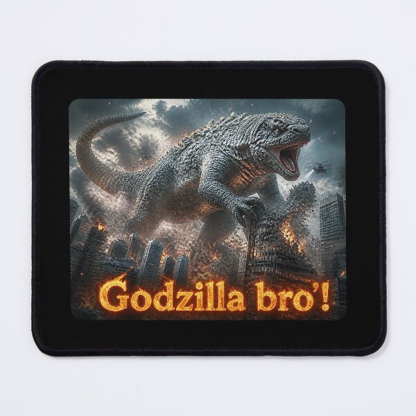 Item preview, Godzilla Bro': Destroying the city! designed and sold by NubesDesignCH.