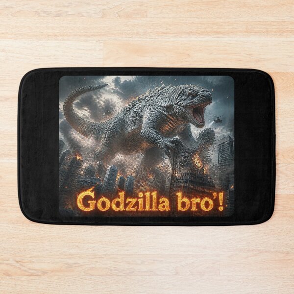 Item preview, Godzilla Bro': Destroying the city! designed and sold by NubesDesignCH.