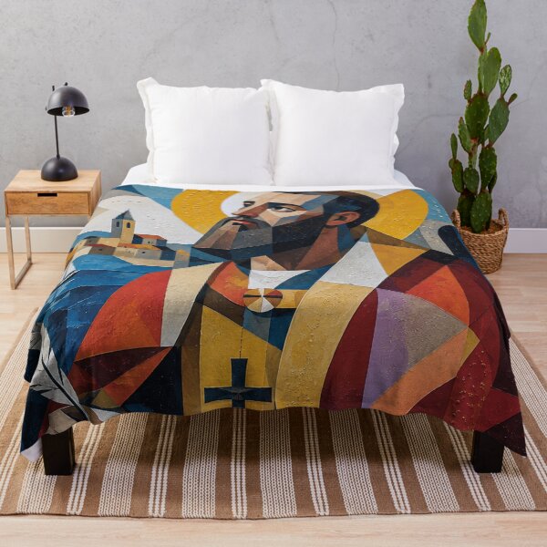 Item preview, Saint Augustine of Hippo Painting – Faith, Philosophy and Wisdom designed and sold by GalleryKauffeld.