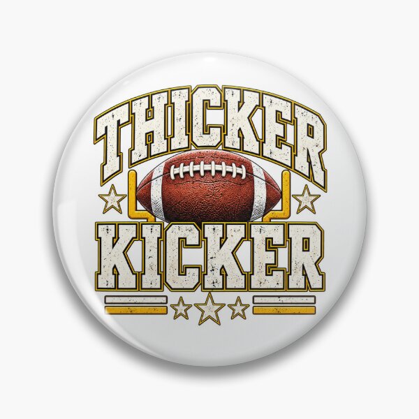 Item preview, Thicker Kicker Vintage Football Funny Game Day designed and sold by PartyFam.