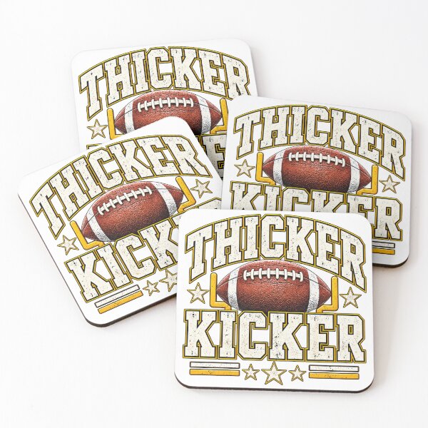 Item preview, Thicker Kicker Vintage Football Funny Game Day designed and sold by PartyFam.