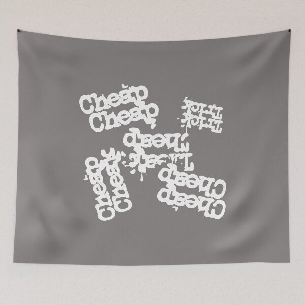 Item preview, Cheap Trick Repeated Distressed Rock Band Tee-23 designed and sold by JannaVoge.