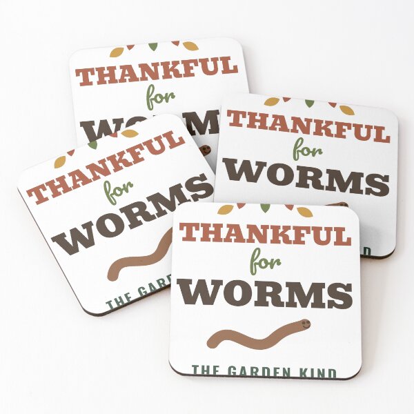 Item preview, Thankful for Worms Funny Thanksgiving Gardener designed and sold by HenAndHeller.