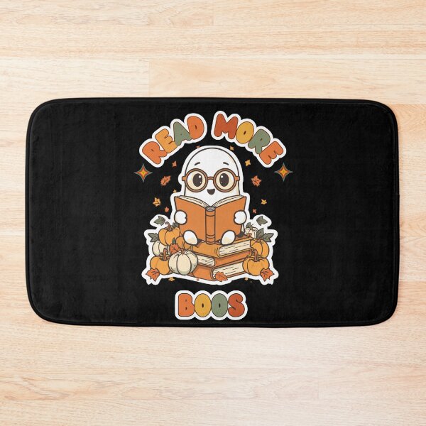 Item preview, Read More Boos Retro Ghost Reader Spooky Halloween designed and sold by ArtsyExplorer.