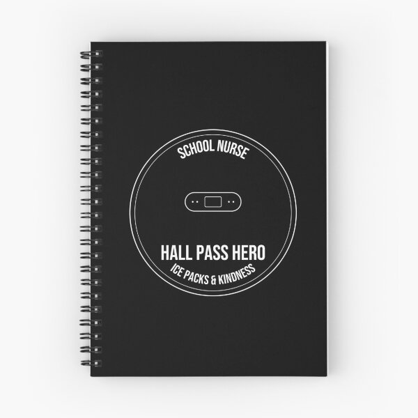 Item preview, School Nurse: Hall Pass Hero Nurse Shirt designed and sold by The Tee Collective.