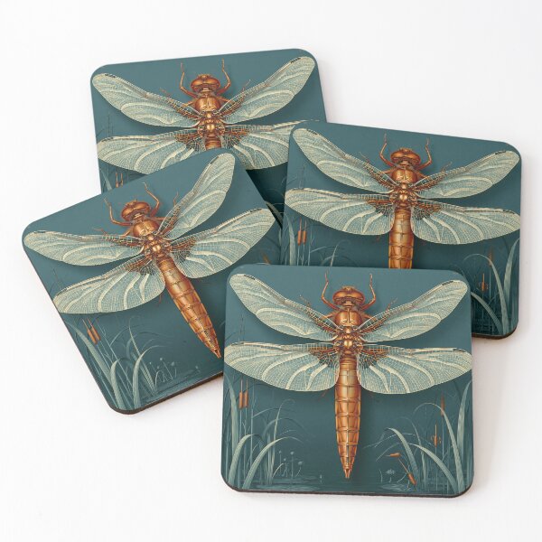 Item preview, Vintage Dragonfly Natural History Illustration designed and sold by Hoity-Toity.