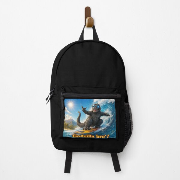 Item preview, Godzilla Bro': Let's surf! designed and sold by NubesDesignCH.