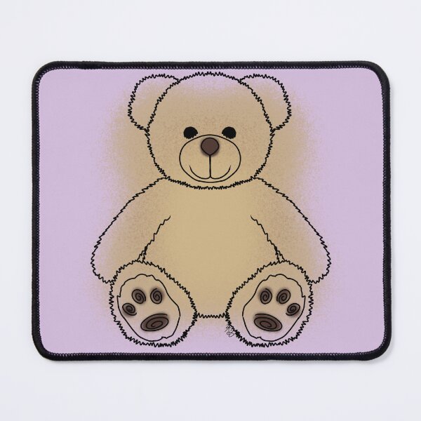 Item preview, Teddy Bear Line-art (Cream & Brown) designed and sold by Burnt_Pikachu.