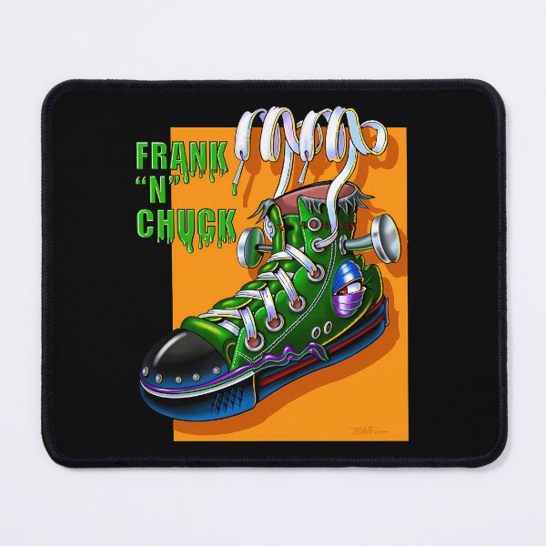 Item preview, Monster Green Canvas High Top Sneaker Bolts Screws designed and sold by Perdunegatax.