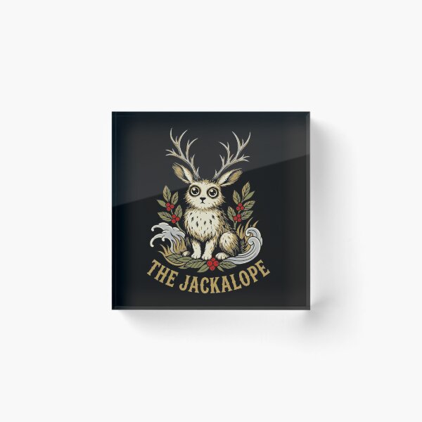 Item preview, Jackalope Myth Traditional Tattoo designed and sold by Fictional Ink Society.