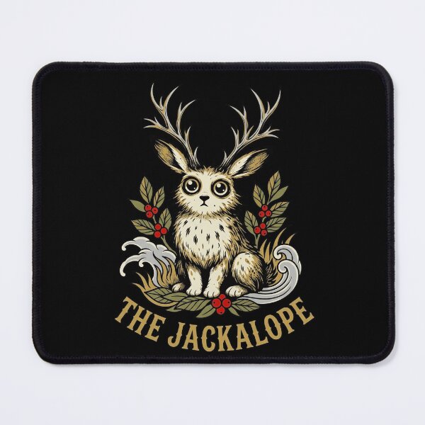 Item preview, Jackalope Myth Traditional Tattoo designed and sold by Fictional Ink Society.