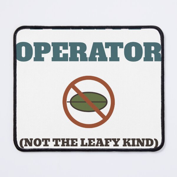 Item preview, Plant Operator Not the Leafy Kind Wastewater Treatment designed and sold by HenAndHeller.
