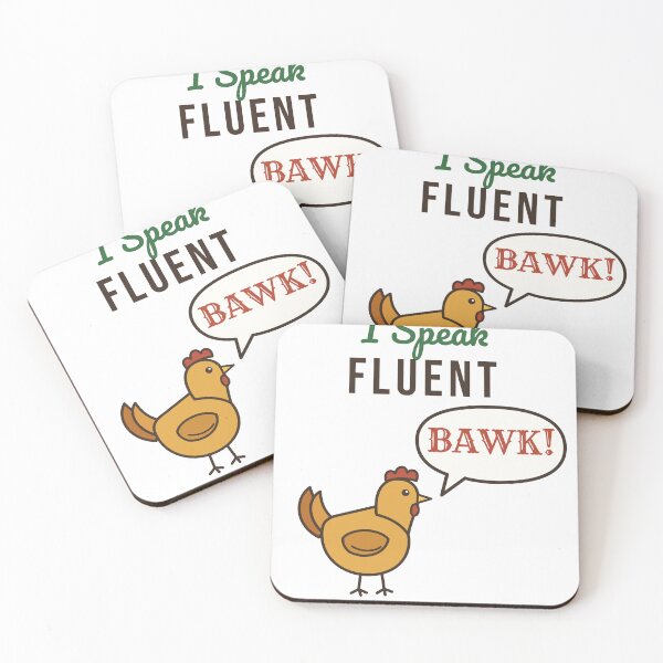 Item preview, I Speak Fluent Bawk Funny Chicken Lover designed and sold by HenAndHeller.