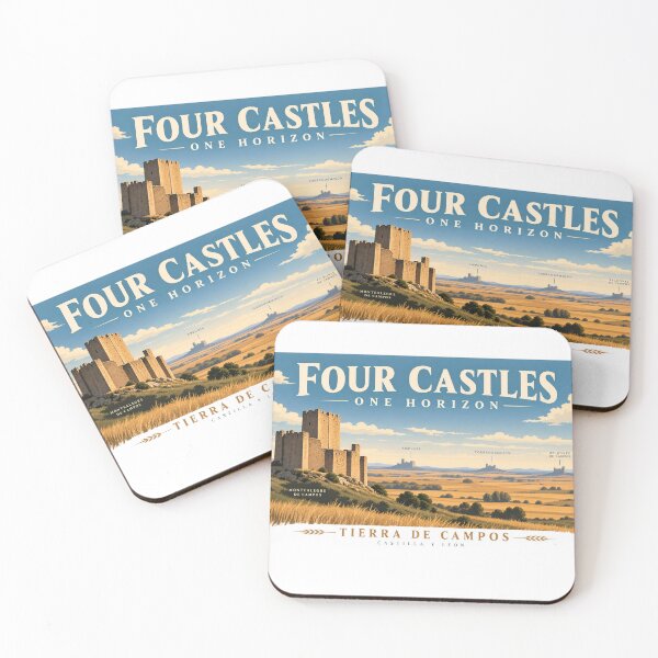 Item preview, Four Castles, One Horizon — Tierra de Campos, Castilla y León designed and sold by Past in Threads.
