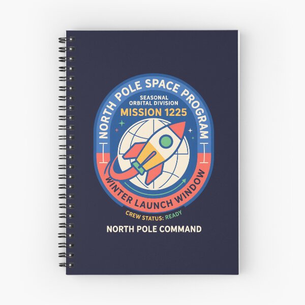 Item preview, Space Program North Pole Winter Mission Patch designed and sold by SplashTastic.