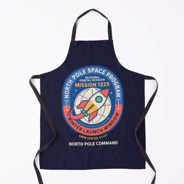 Item preview, Space Program North Pole Winter Mission Patch designed and sold by SplashTastic.
