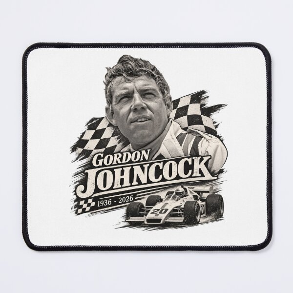 Item preview, Gordon Johncock memorial designed and sold by DogWorldArt.