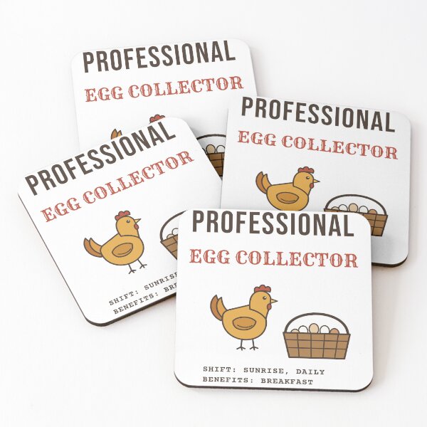 Item preview, Professional Egg Collector Funny Chicken Keeper designed and sold by HenAndHeller.