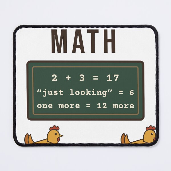 Item preview, Chicken Math Funny Backyard Chicken Keeper designed and sold by HenAndHeller.