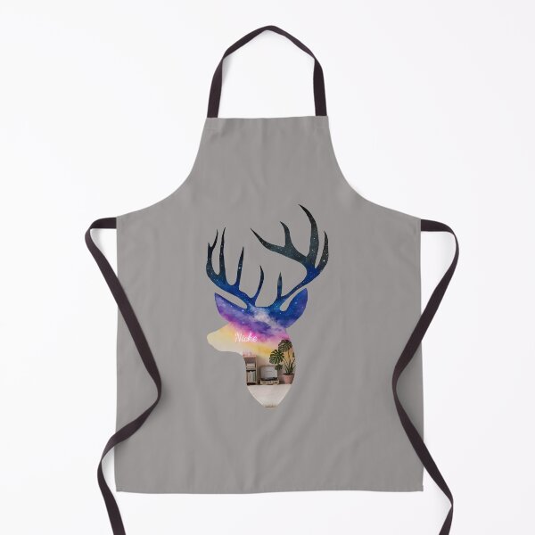 Item preview, Deer Galaxy Tent Forest Silhouette Art-79 designed and sold by MarcEitel.