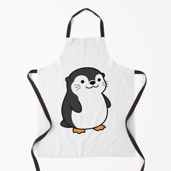 Item preview, Cute Chibi Penguin Otter Sticker - Kawaii Fantasy Animal Vector Art designed and sold by Spiking11.